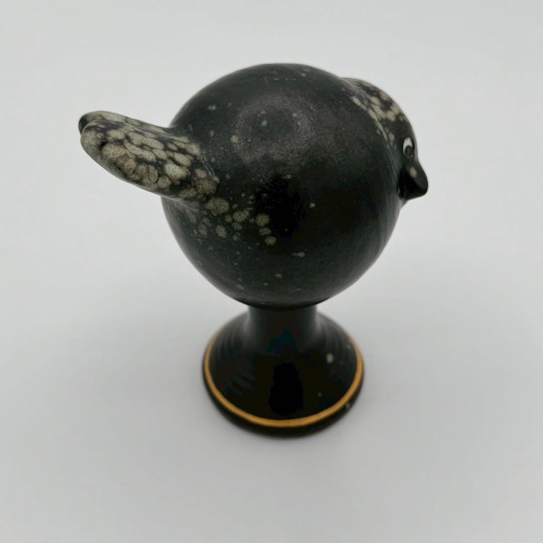 廃盤品　リサラーソン　Teklaテクラ ブラック　自由の鳥　スウェーデンの置物