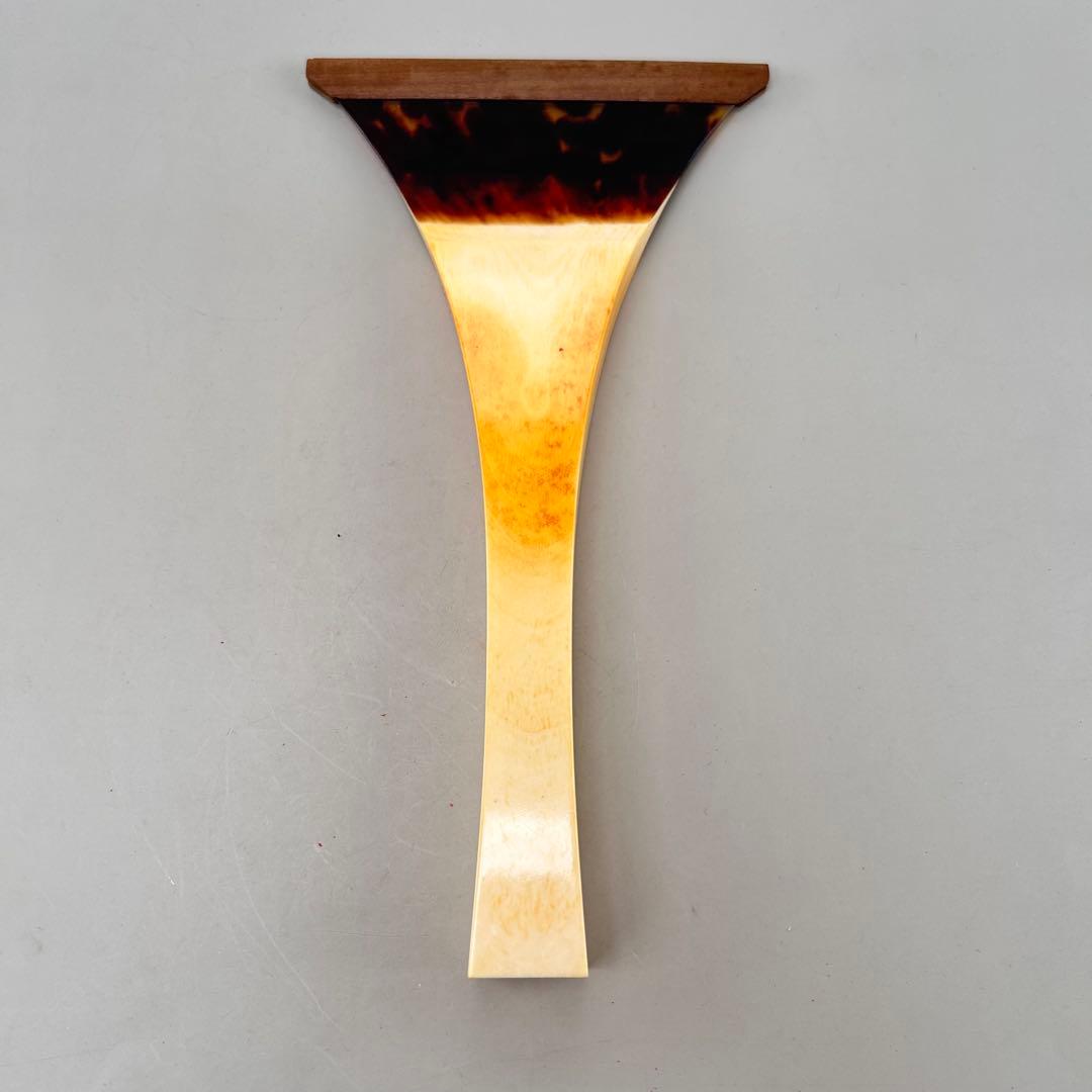 三味線バチ オレンジデザイン