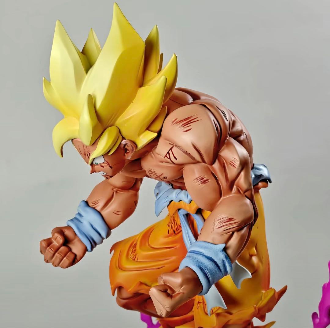 ドラゴンボールガレージキット　超サイヤ人 孫悟空　レジン スタチュー フィギュア