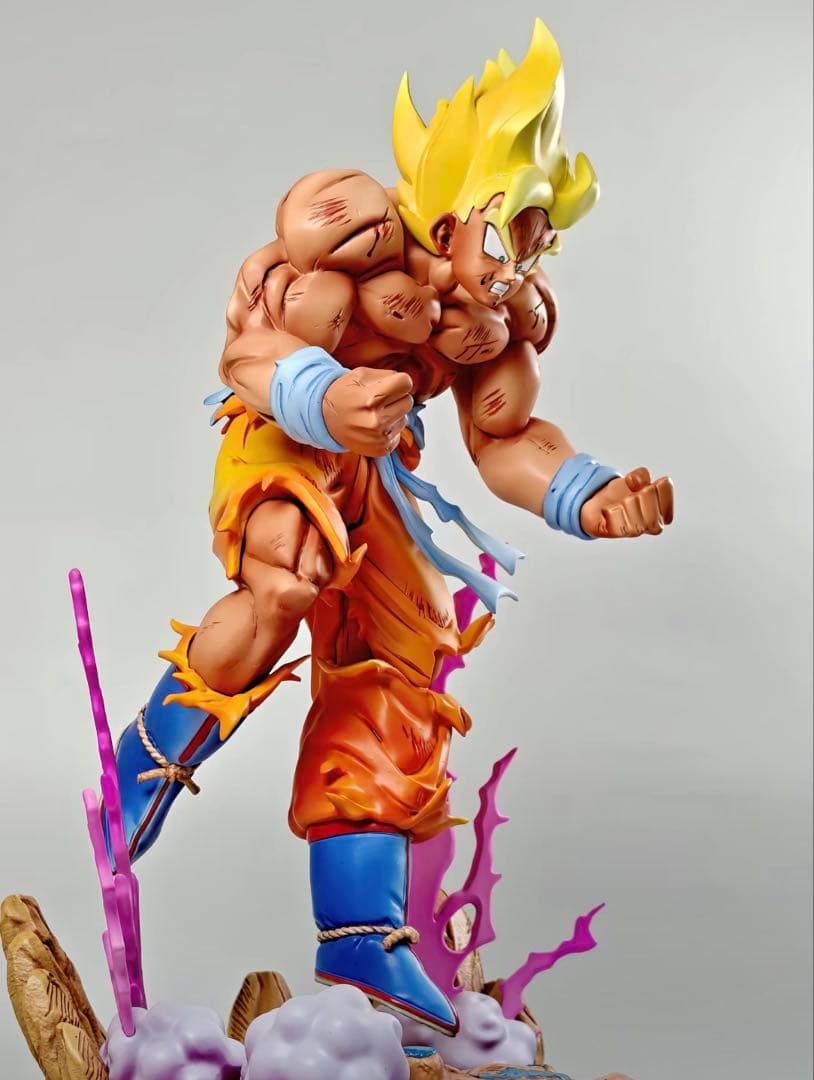 ドラゴンボールガレージキット　超サイヤ人 孫悟空　レジン スタチュー フィギュア