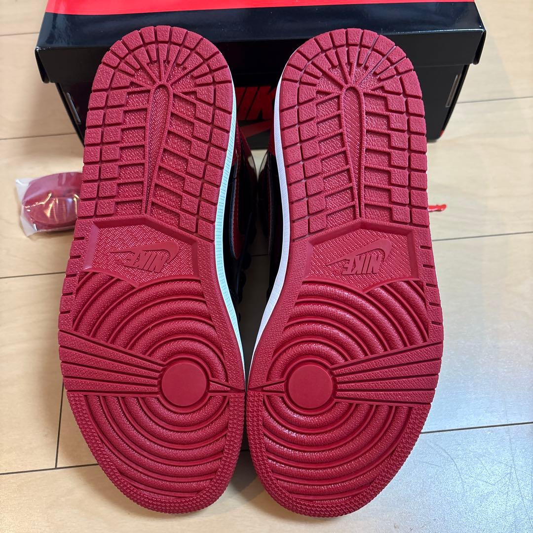 シューズ(男性用) Nike Air Jordan 1 High OG Patent Bred