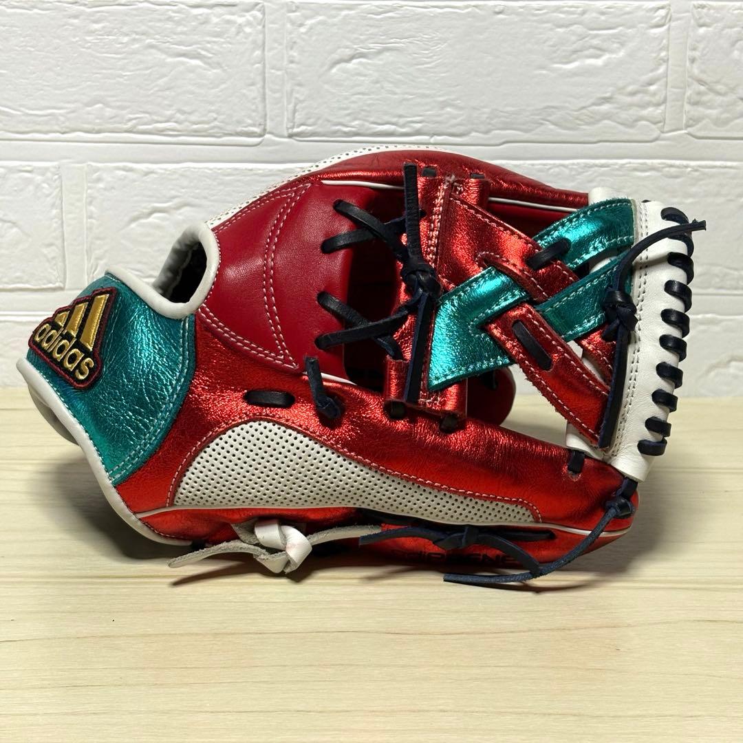 【限定モデル】アディダス DO878 軟式 グローブ メタリック adidas