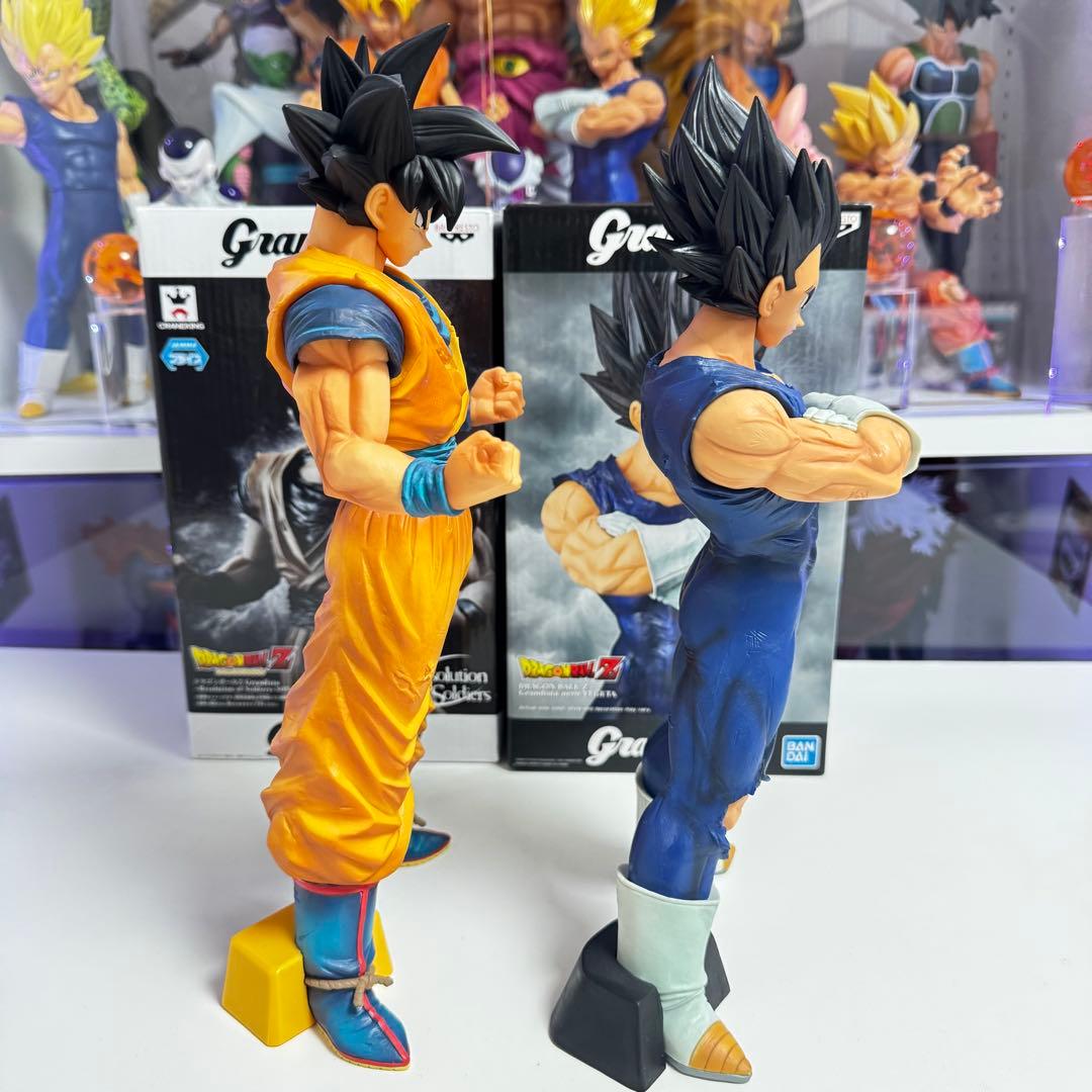 ドラゴンボール フィギュア 孫悟空 ベジータ Grandista nero