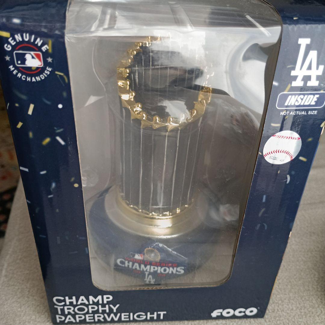 ドジャース MLB ワールドシリーズ チャンピオン トロフィー リング セット