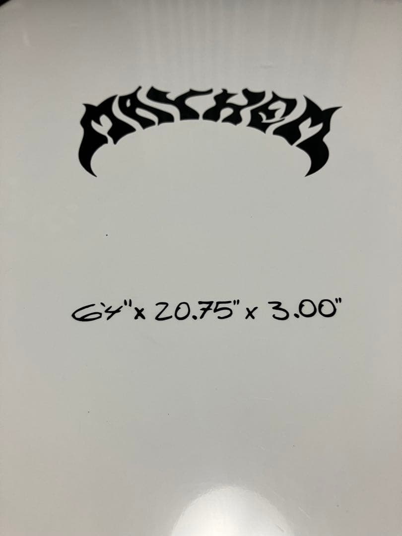 PLACEBO プレセボ　TABLET FLEXLITE 6'4\"【引き取り】