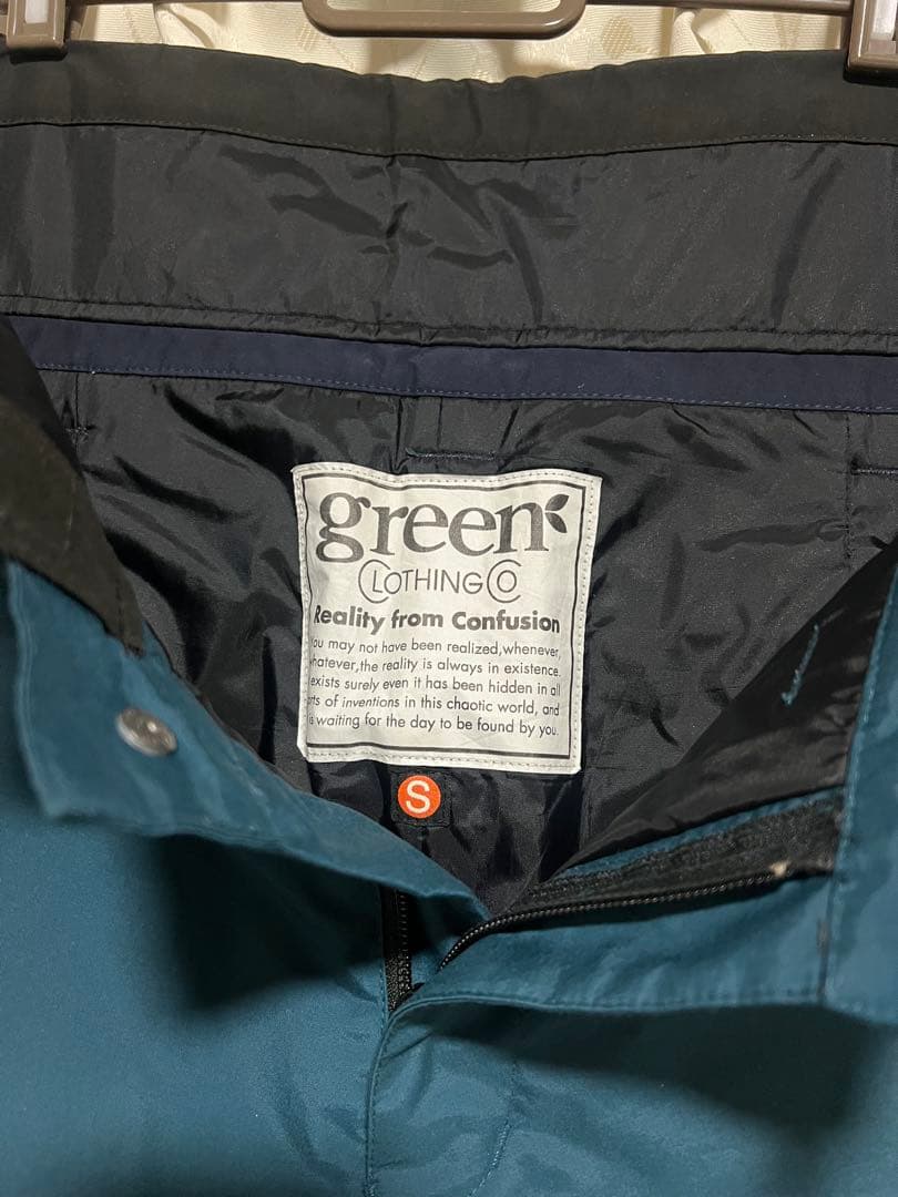 スノーボード green clothing 4POCKET PANTS S