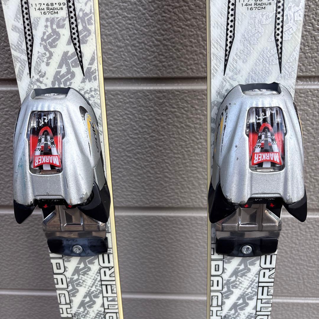 スキー K2 SPITFIRE S 167cm
