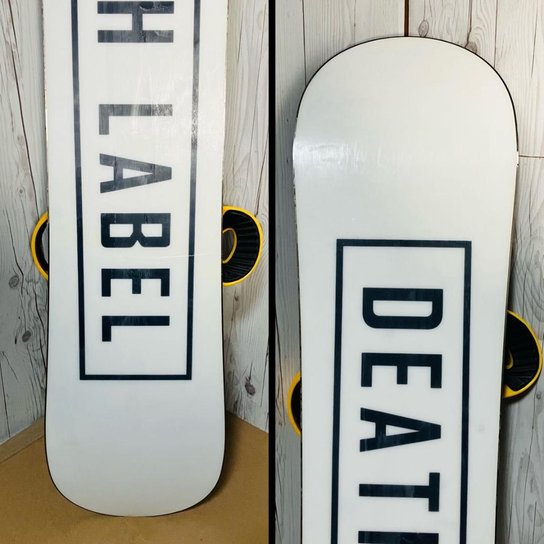 DEATH LABEL FLUX BURTON 137cm スノーボード 3点