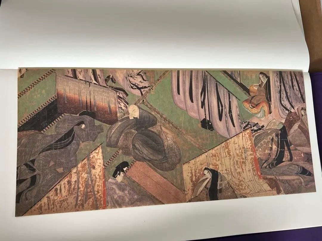 源氏物語絵巻 無綴図版全56葉揃