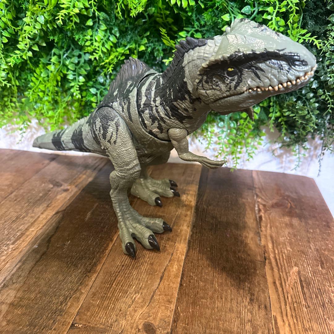 マテル ジュラシックワールド スーパーかみつき！ほえるギガノトサウルス