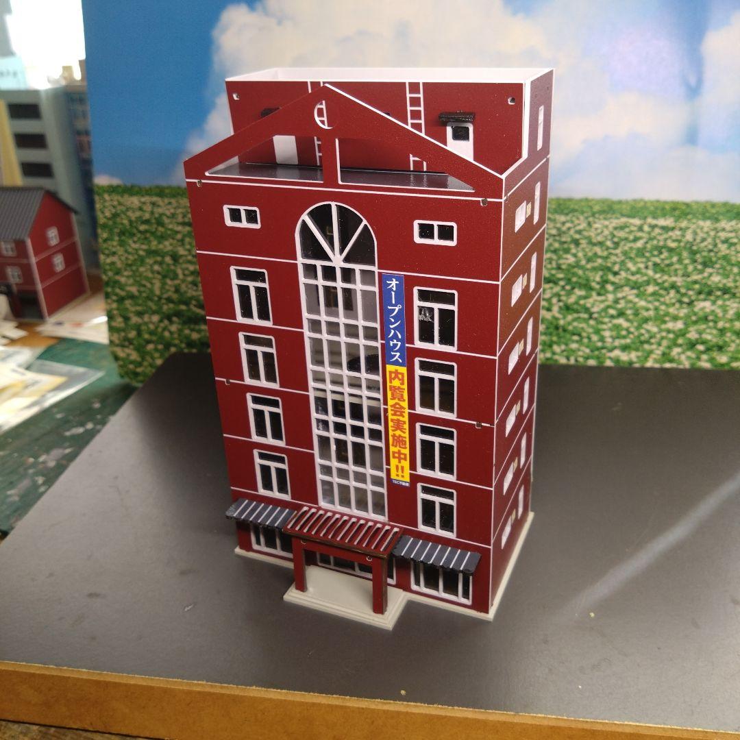 Nゲージ TOMIX他マンション２棟セット＋outland建物３棟セット