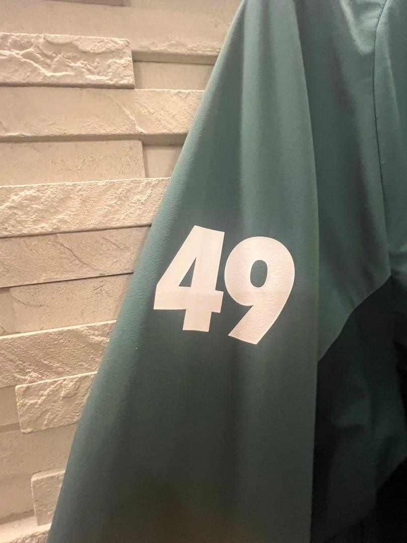 美品　TFW49 メンズ　ブルゾン　アウター　ジャケット M グリーン