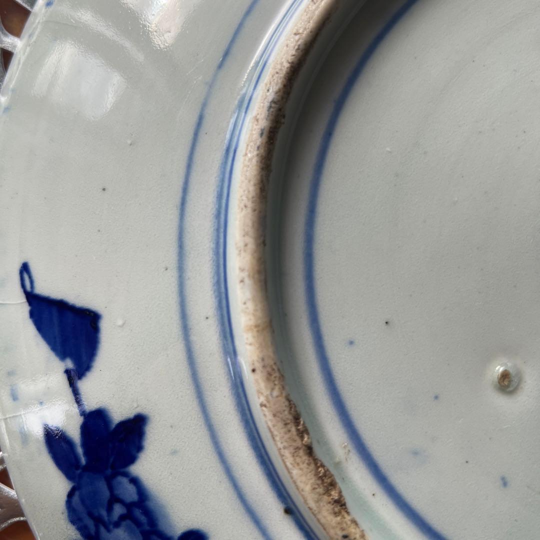 古砥部焼　絵皿