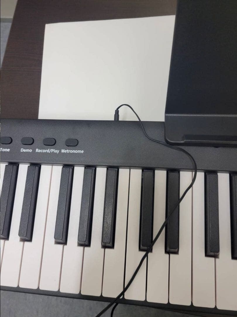美品　TERENCE 折り畳み電子ピアノ 88鍵　キーボード　二つ折り