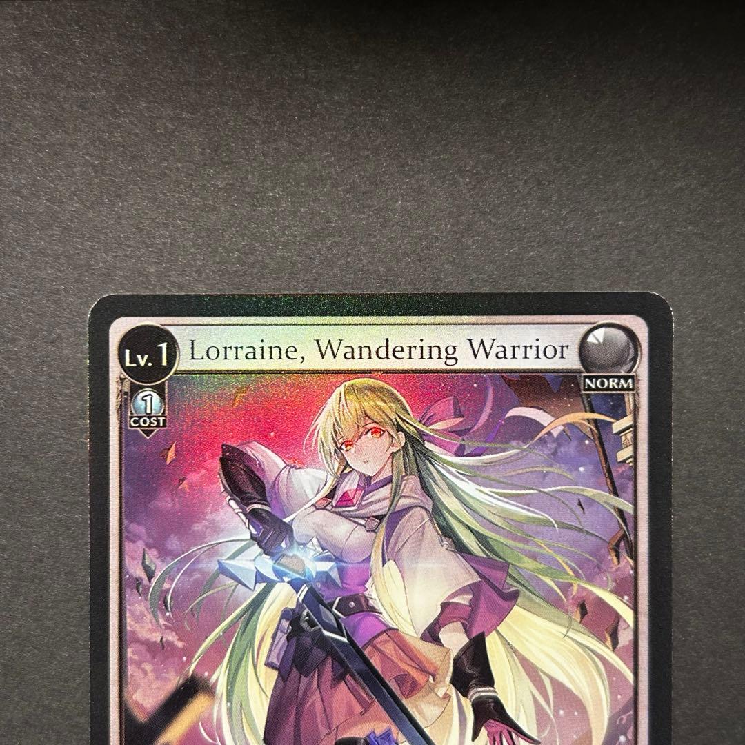 Lorraine, Wandering Warrior プロモFOIL