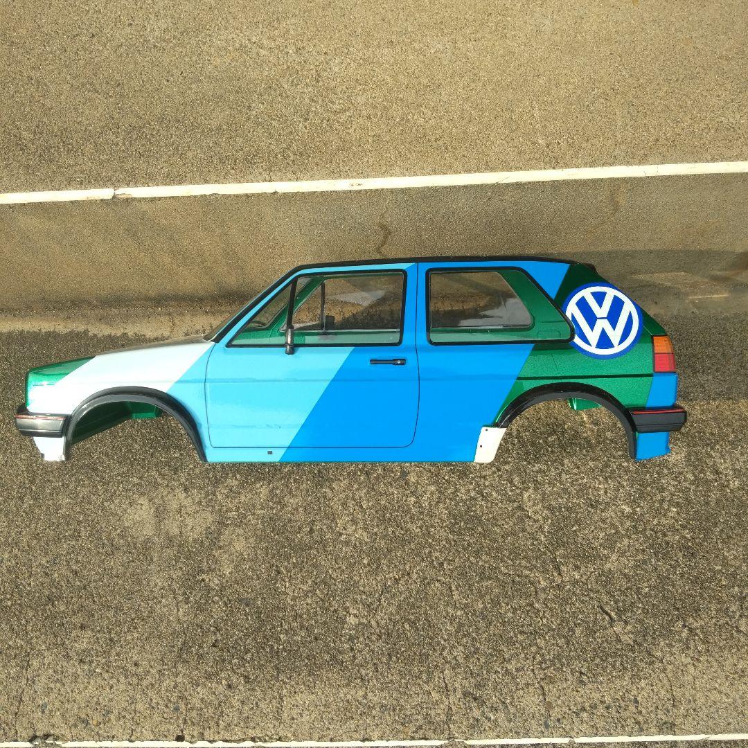 タミヤラジコンMＦー０１Ｘ用 Volkswagen Golf RCカー ボディ
