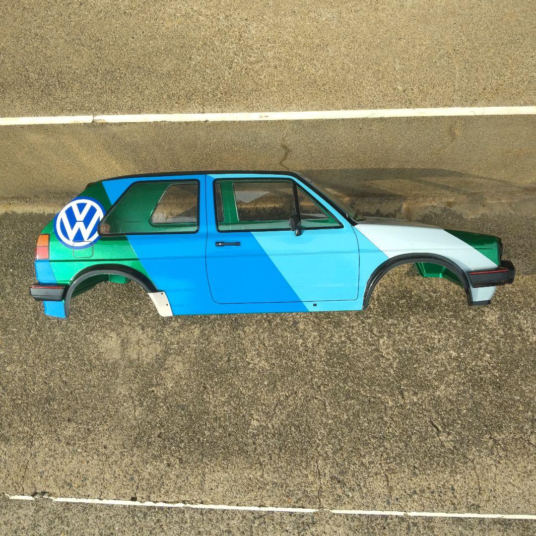 タミヤラジコンMＦー０１Ｘ用 Volkswagen Golf RCカー ボディ