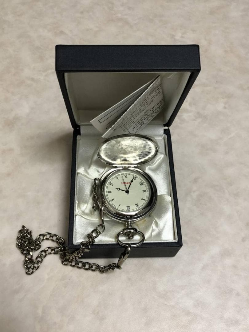 非売品★オリジナル懐中時計 平成19年NEWDAYS 「サントリーキャンペーン」