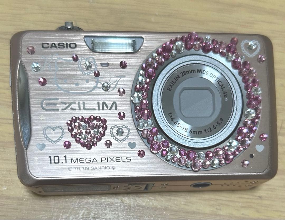 キティ CASIOデジカメ EXILIM EX-Z270 キラデコバージョン