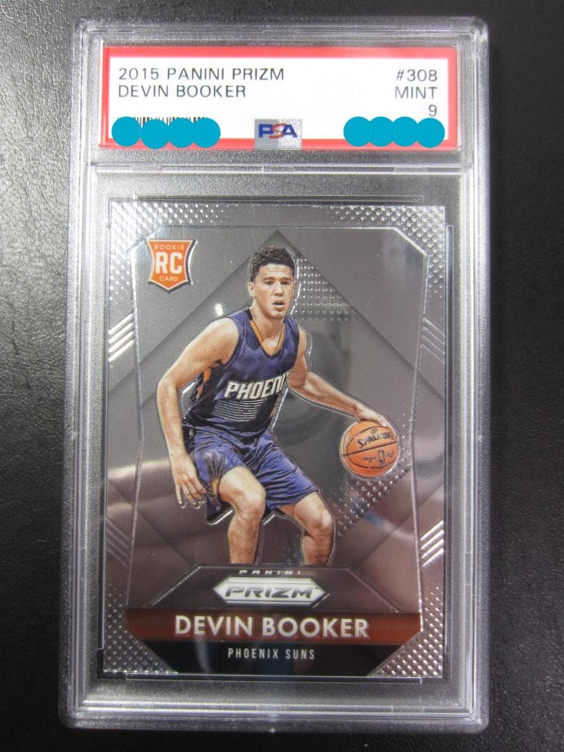 NBA Devin Booker Prizm RC ルーキーカード PSA9