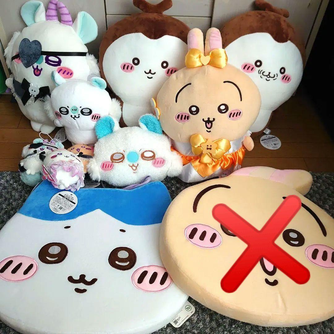 ちいかわ ぬいぐるみ クッション ポーチ まとめ売り