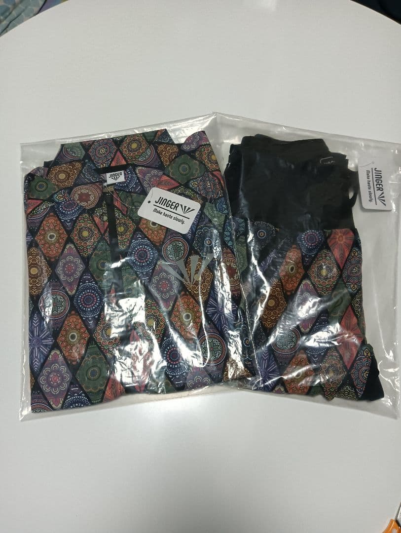 値下げ！JINGER ジンガー上下セット ユニセックスM 新品未使用