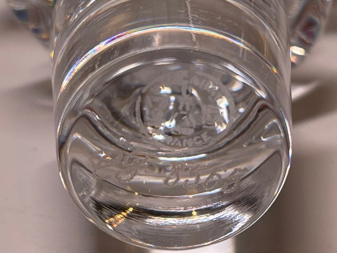 【新品未使用】レミーマーティンルイxIII バカラクリスタルデカンター空ボトル