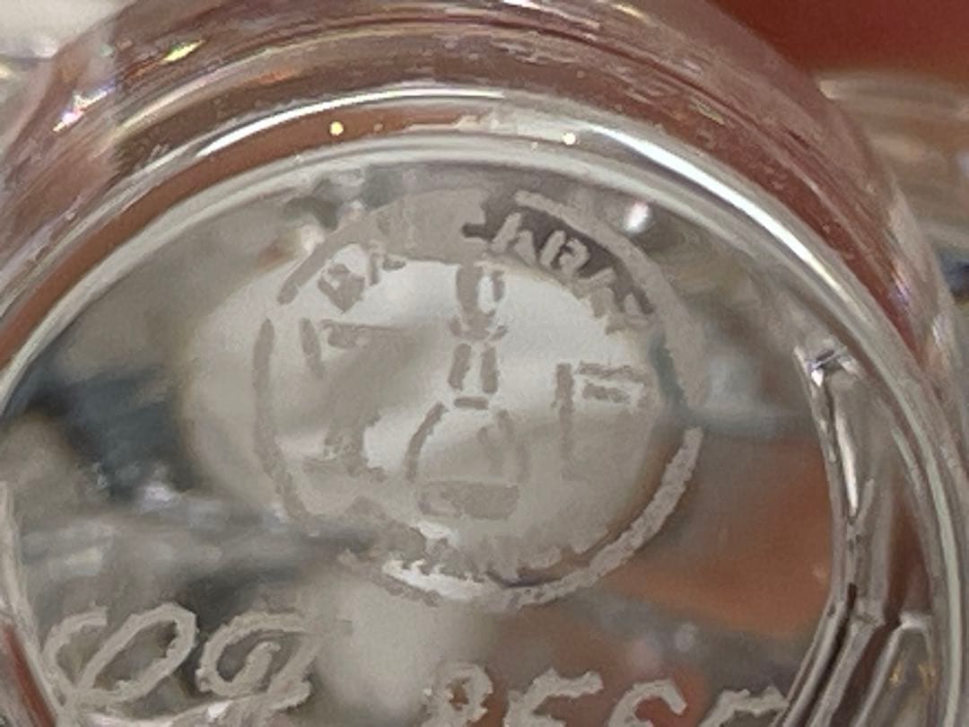 【新品未使用】レミーマーティンルイxIII バカラクリスタルデカンター空ボトル