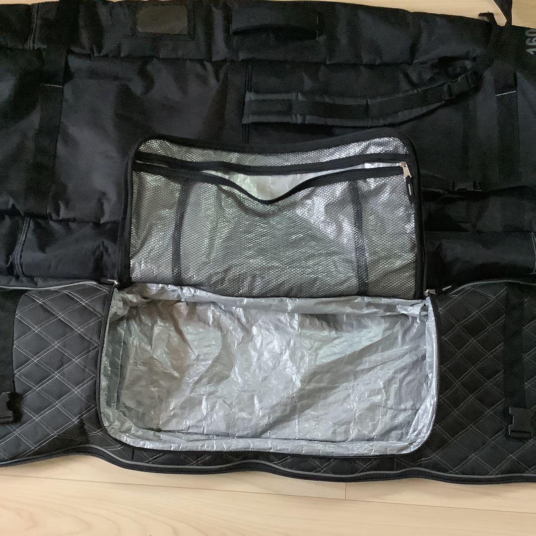 048 COMFY ウィーリー キャリースノーボードバッグキャスター160