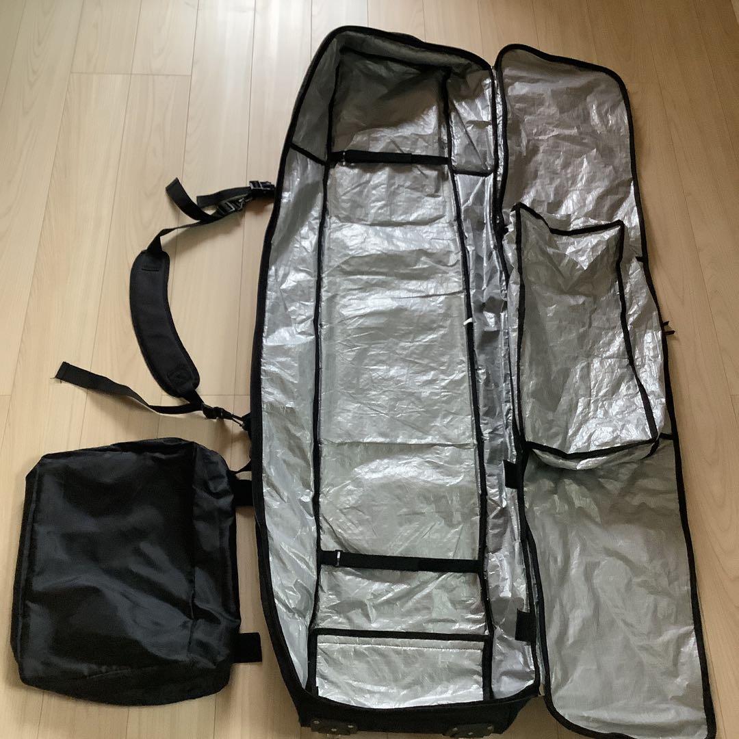 048 COMFY ウィーリー キャリースノーボードバッグキャスター160