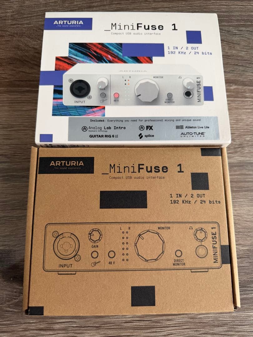 Arturia アートリア MiniFuse1 ホワイト