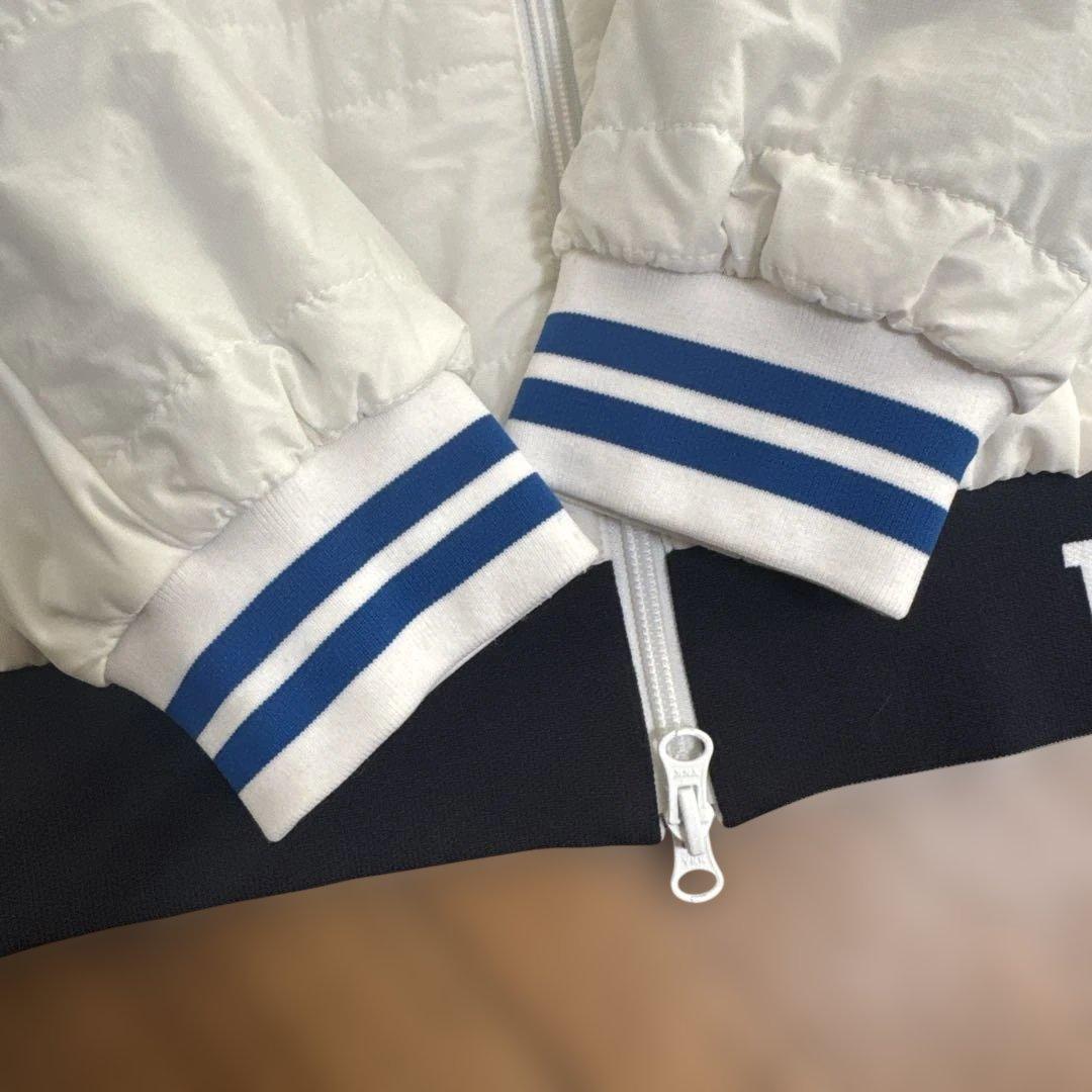 専用　パーリーゲイツ 中綿　リバーシブルブルゾン　4 ホワイト　ネイビー　ベスト