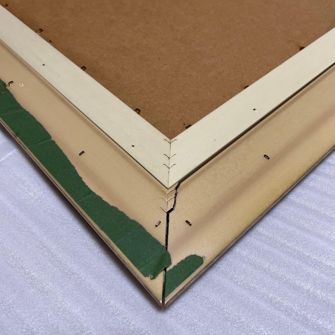 平山講平　黄色い花　静物画　油彩画　額装　サイン有り