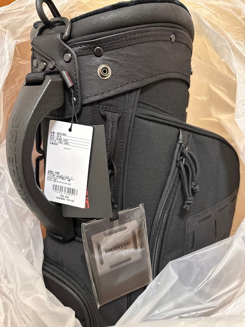新品未使用　ブリーフィング　 キャディバッグ　CR-9