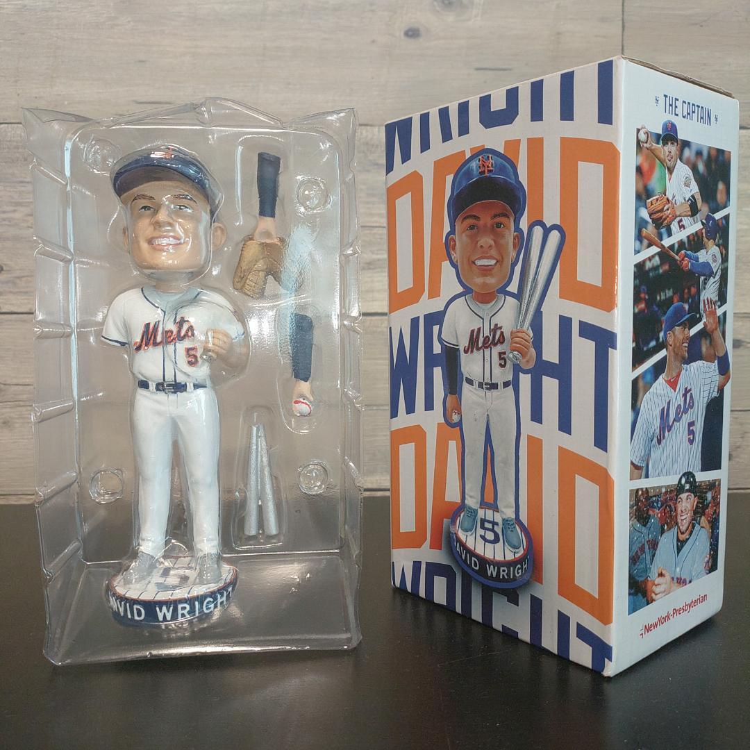 MLBボブルヘッド、デビッド・ライト、ニューヨーク・メッツ、引退
