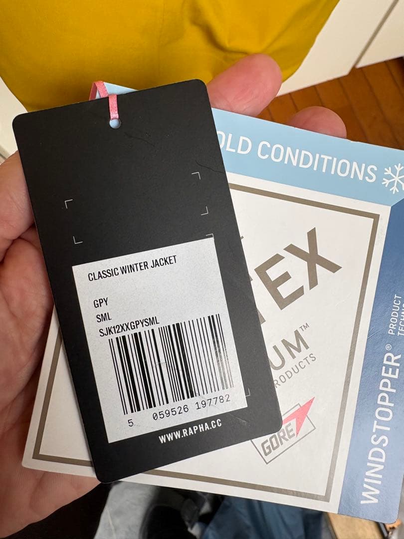 メンズ クラシック GORE-TEX ウィンター ジャケットrapha S