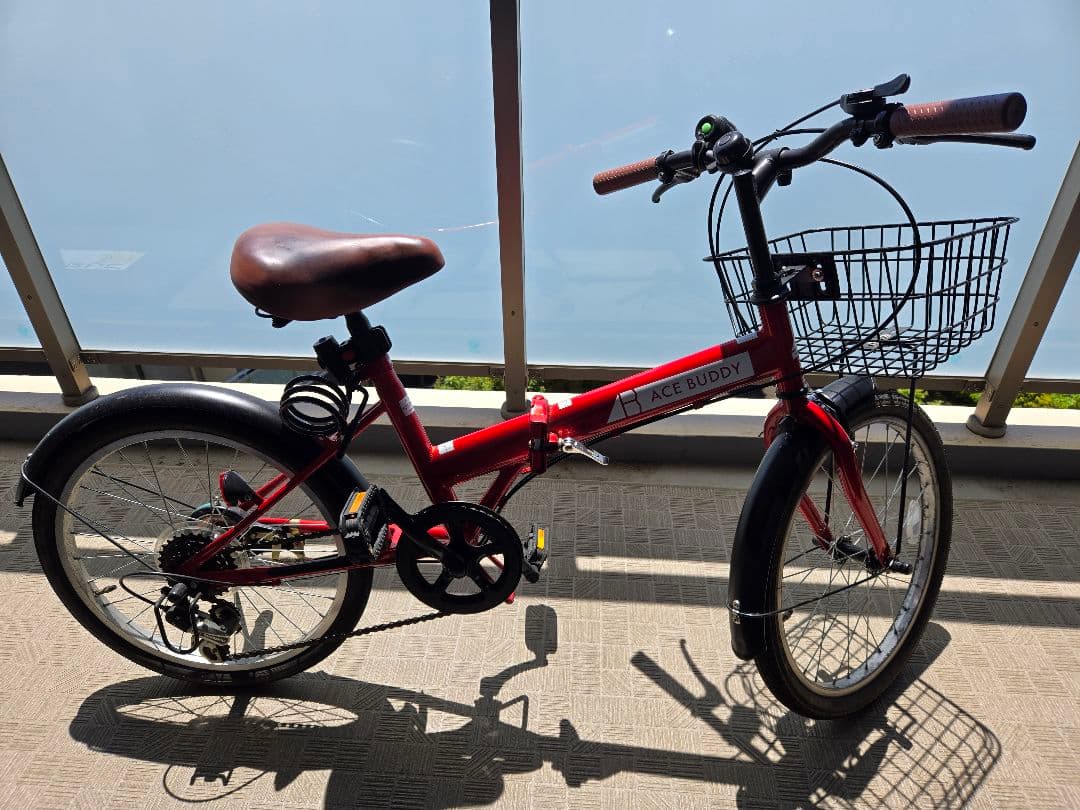 （直接引き取り限定）ACE BUDDY 折りたたみ自転車　20インチ