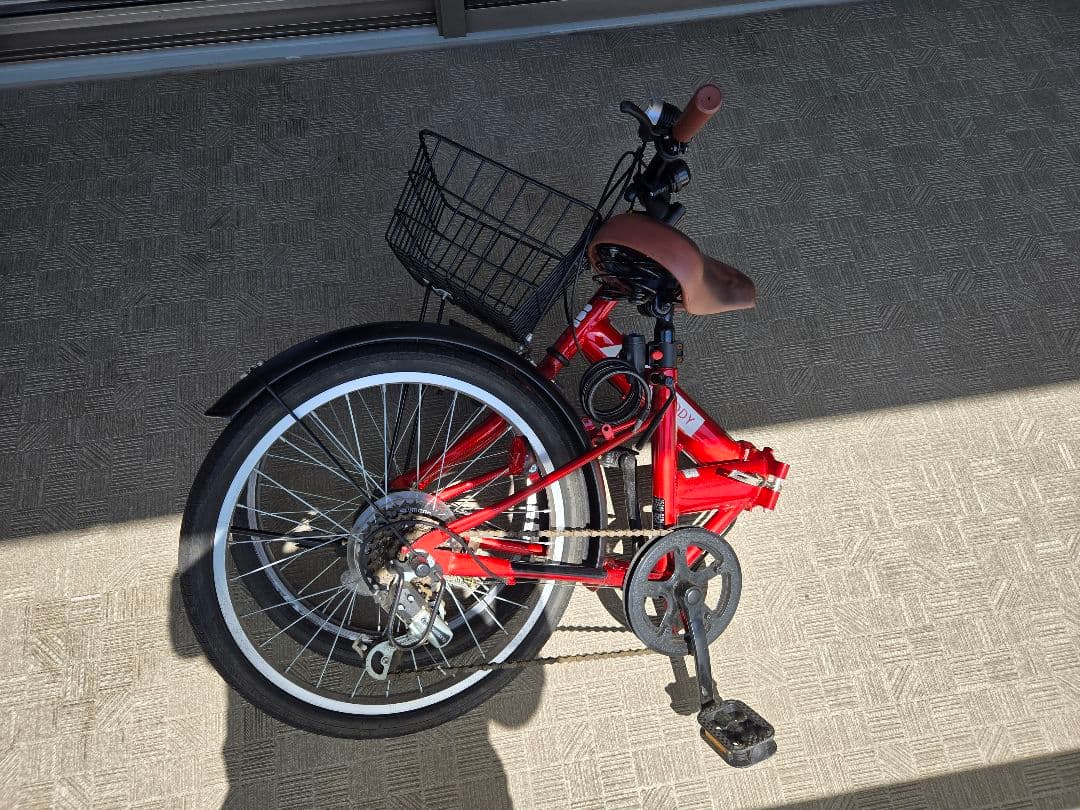 （直接引き取り限定）ACE BUDDY 折りたたみ自転車　20インチ