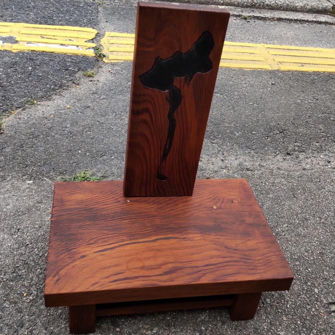 香盤　唐木屋直庵翁80歳　手作り