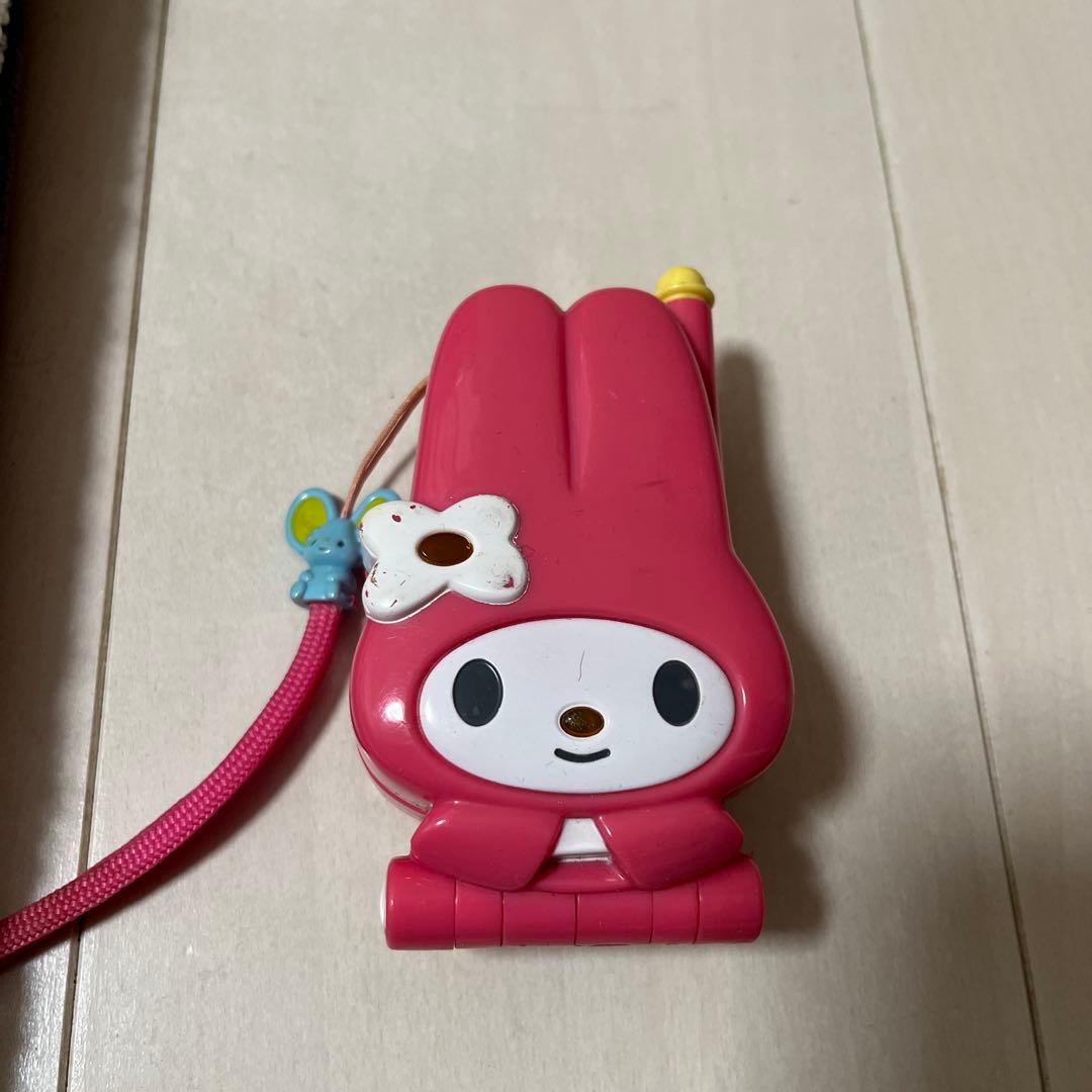 マイメロディ レトロ携帯電話型おもちゃ ピンク