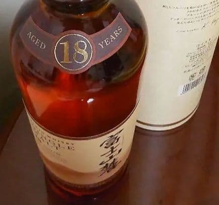 富士山麓18年 シングルモルトウイスキー 販売終了品