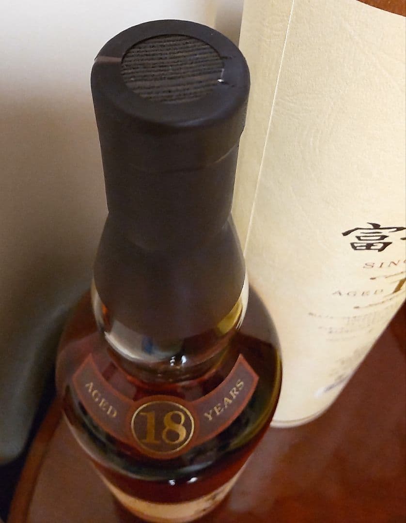 富士山麓18年 シングルモルトウイスキー 販売終了品