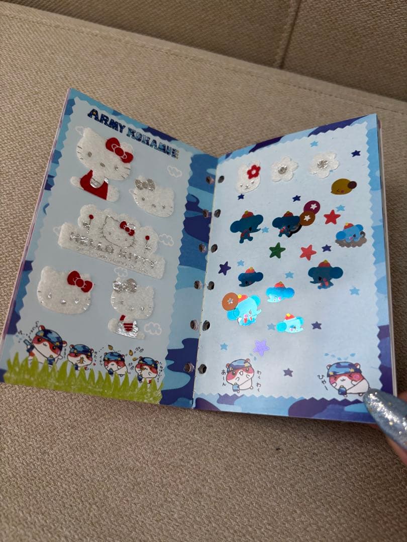 平成レトロ　シールブック　シール帳　うさぎ　当時品