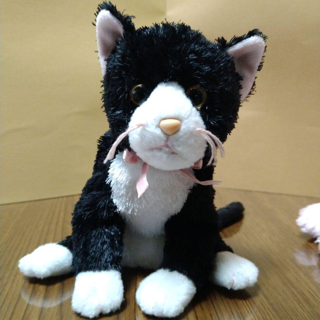 ty ぬいぐるみ ネコ ビーニーベイビーズ ハートタグ無し 猫 ねこ 3体