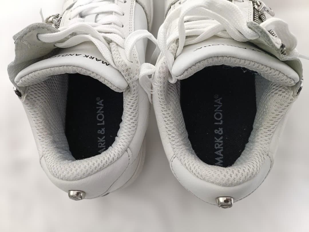 s*@様 MARK ＆ LONA マークアンドロナ　ジッパー付き ゴルフシューズ