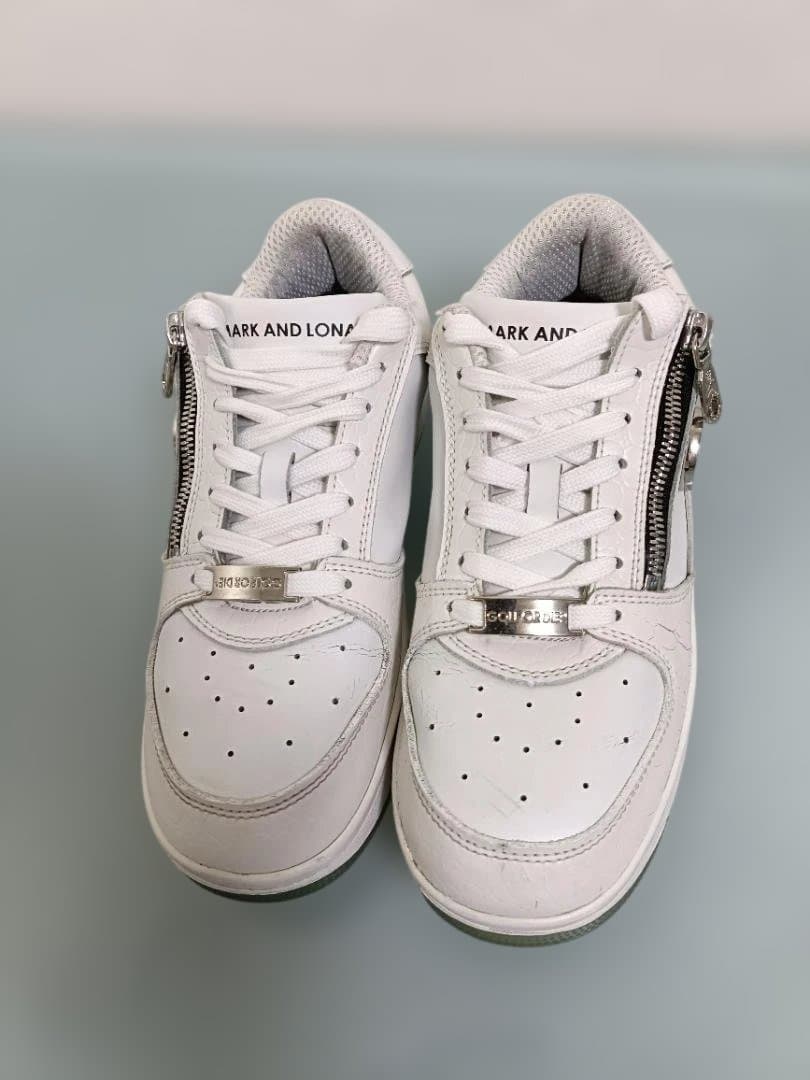 s*@様 MARK ＆ LONA マークアンドロナ　ジッパー付き ゴルフシューズ