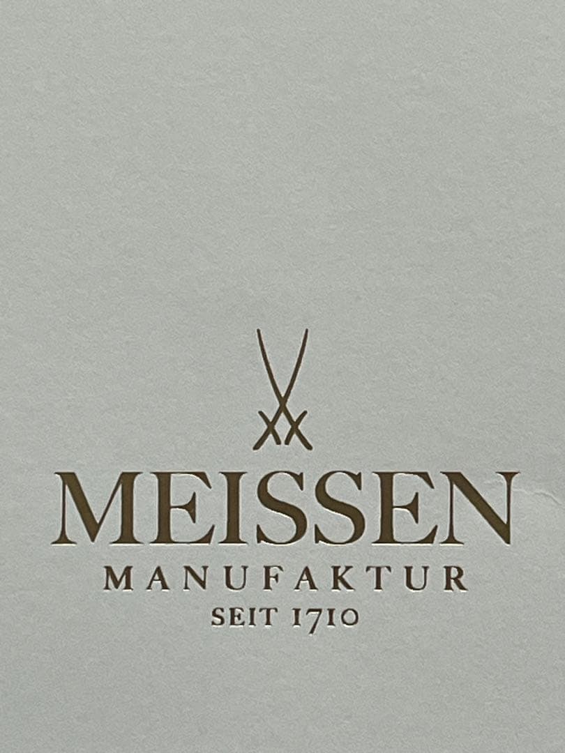 希少価値・マイセン　プラーク　　陶版画　29／50 証明書付き