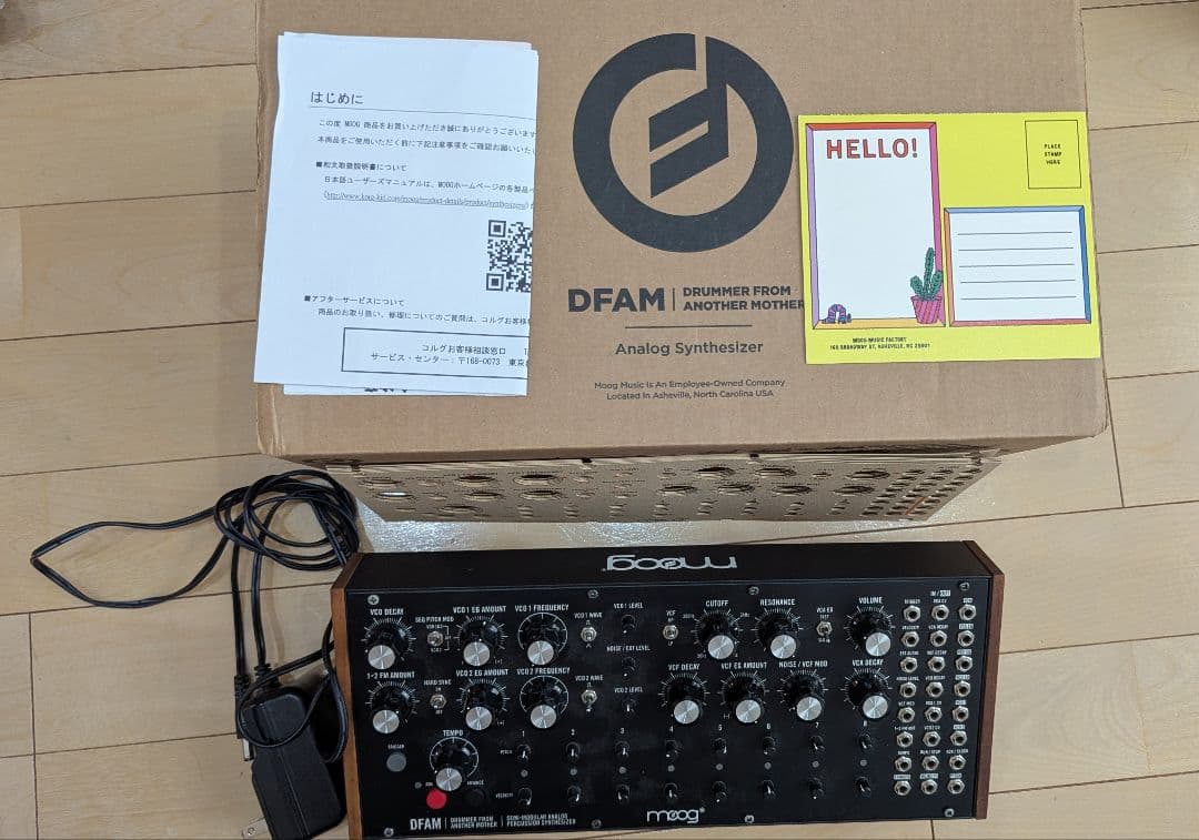 鍵盤楽器 MOOG DFAM
