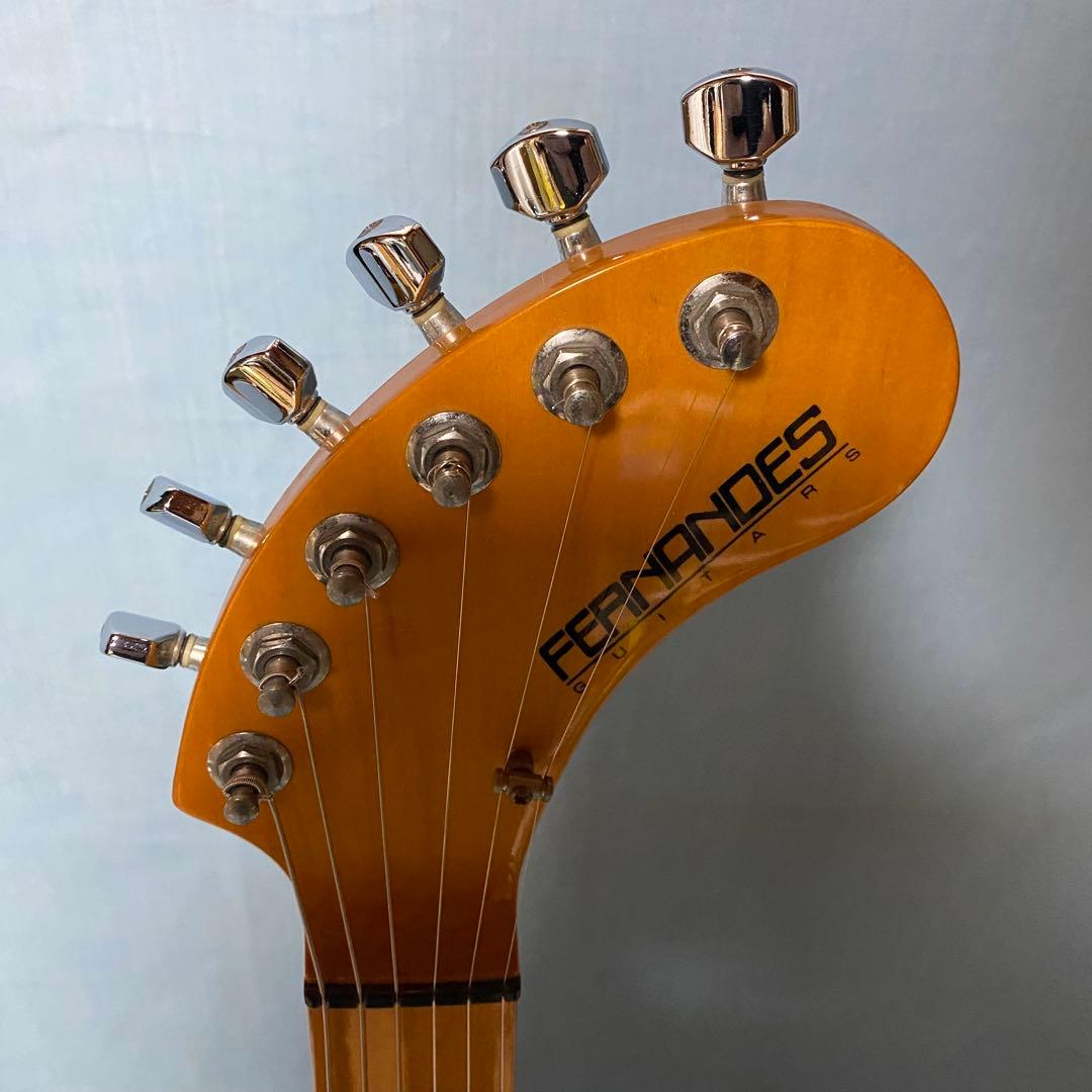 美品 FERNANDES ZO-3 芸達者エレキギター アンプ内蔵 サンバースト