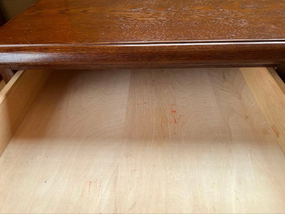 越後民芸　木製文机　座机　和机　座卓　アンティーク　日本製